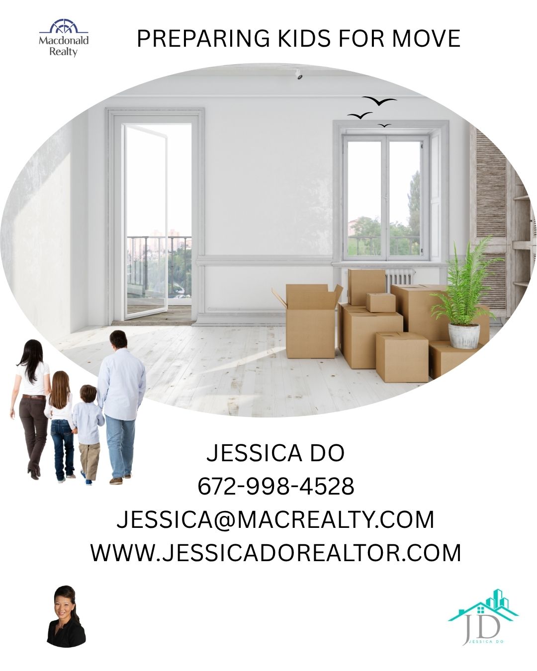 PREPARING KIDS FOR MOVE